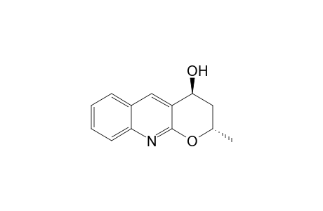 (trans)-4-Hydroxy-2-methyl-3,4-dihydro-2H-pyrano[2,3-b]quinoline