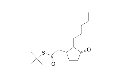 (3-Oxo-2-pentylcyclopentyl)thioacetic acid, S-t-butyl ester