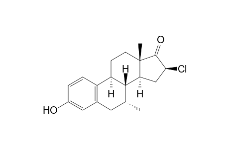 (7R,8R,9S,13S,14S,16S)-16-chloranyl-7,13-dimethyl-3-oxidanyl-7,8,9,11,12,14,15,16-octahydro-6H-cyclopenta[a]phenanthren-17-one