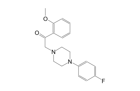 ethanone, 2-[4-(4-fluorophenyl)-1-piperazinyl]-1-(2-methoxyphenyl)-