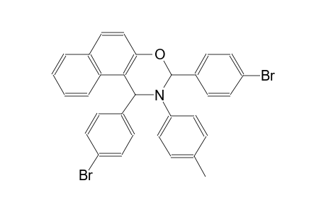 1H-naphtho[1,2-e][1,3]oxazine, 1,3-bis(4-bromophenyl)-2,3-dihydro-2-(4-methylphenyl)-