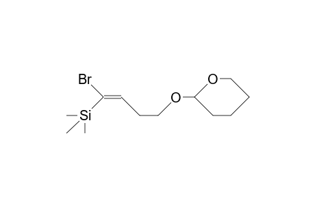(E)-4-Trimethylsilyl-4-bromo-3-buten-1-yl tetrahydropyran-2-yl ether