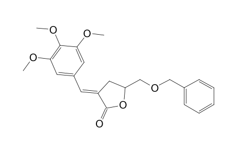 5-(Benzyloxymethyl)-3-(3,4,5-trimethoxybenzylidene)tetrahydrofuran-2-one