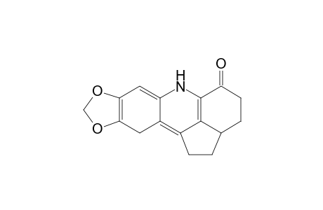 1,2,2a,3-Tetrahydro-8,9-methylenedioxy-6H-pyrrolo[3,2,1-kl]acridin-5(4H)-one