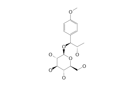 (1'R,2'S)-ERYTHRO-ANETHOLE-GLYCOL-1'-O-BETA-D-GLUCOPYRANOSIDE