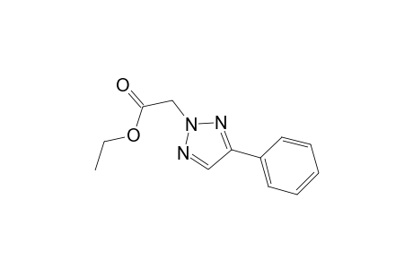 2-(4-phenyl-2-triazolyl)acetic acid ethyl ester