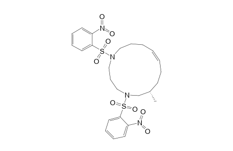 (S)-1,5-Bis(2-nitrobenzenesulfonyl)-13-methyl-1,5-diazacyclotetradec-9-ene