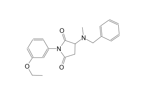 2,5-pyrrolidinedione, 1-(3-ethoxyphenyl)-3-[methyl(phenylmethyl)amino]-