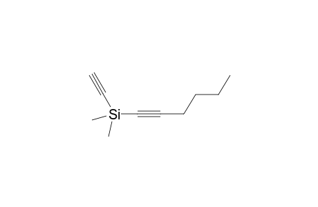 Ethynyl(hex-1-ynyl)dimethylsilane