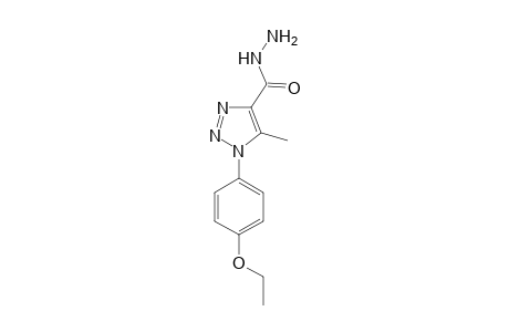 1-(4-Ethoxyphenyl)-5-methyl-1,2,3-triazole-4-carbonylhydrazine