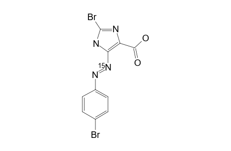 [5-(15)N]-5-[(4-BROMOPHENYL)-AZO]-2-BROMO-4-IMIDAZOLE-CARBOXYLIC-ACID