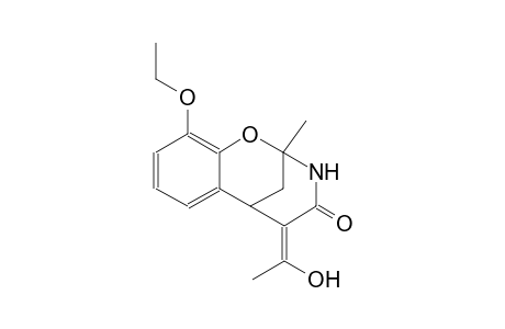 (12Z)-6-ethoxy-12-(1-hydroxyethylidene)-9-methyl-8-oxa-10-azatricyclo[7.3.1.0~2,7~]trideca-2,4,6-trien-11-one