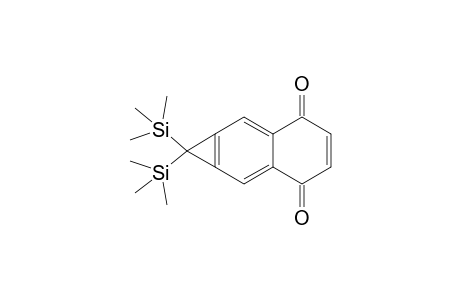 1,1-bis(trimethylsilyl)cyclopropa[g]naphthalene-3,6-dione