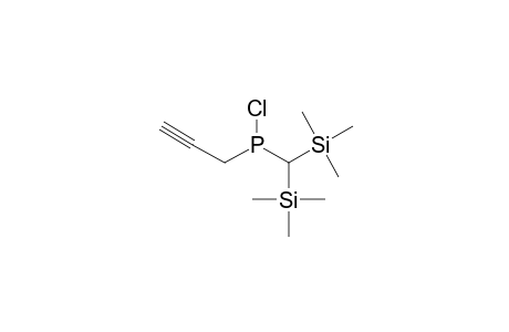 bis{(Trimethylsilyl)methyl]chloroprop-2'-ynyl)phosphane