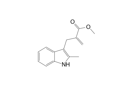 Methyl 2-((2-methyl-1H-indol-3-yl)methyl)acrylate