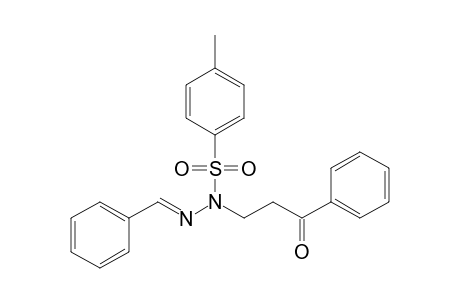 4-Methylbenzenesulfonic acid -N'-benzylidene-N-(3-oxo-3-phenylpropyl)hydrazide
