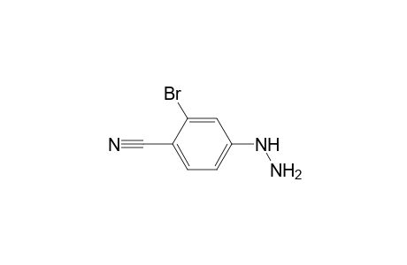 2-Bromo-4-hydrazinobenzonitrile