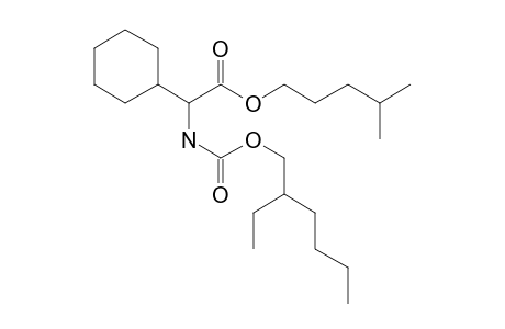 Glycine, 2-cyclohexyl-N-(2-ethylhexyl)oxycarbonyl-, isohexyl ester