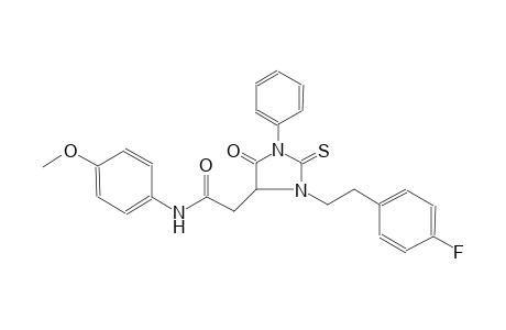4-imidazolidineacetamide, 3-[2-(4-fluorophenyl)ethyl]-N-(4-methoxyphenyl)-5-oxo-1-phenyl-2-thioxo-