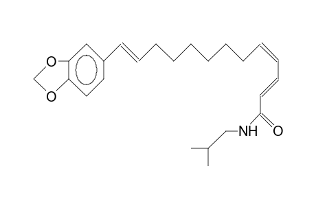(E,E,E)-N-Isobutyl-13-(1,3-benzodioxol-5-yl)-2,4,12-tridecatrienamide