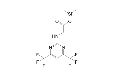 Trimethylsilyl 2-[[4,6-bis(trifluoromethyl)pyrimidin-2-yl]amino]acetate