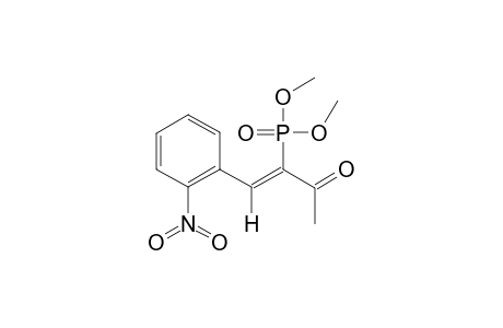 (Z)-3-DIMETHOXYPHOSPHORYL-4-(2-NITROPHENYL)-BUT-3-EN-2-ONE
