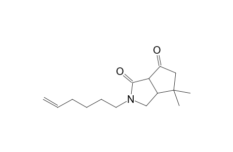 6,6-Dimethyl-2,8-dioxo-3-(5-hexenyl)-3-azabicyclo[3.3.0]octane