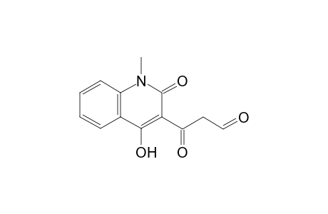 3-(1,2-dihydro-4-hydroxy-1-methyl-2-oxoquinolin-3-yl)-3-oxopropanal