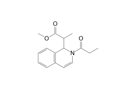 1-[1-(methoxycarbonyl)ethyl]-2-(1-oxopropyl)-1,2-dihydroisoquinoline