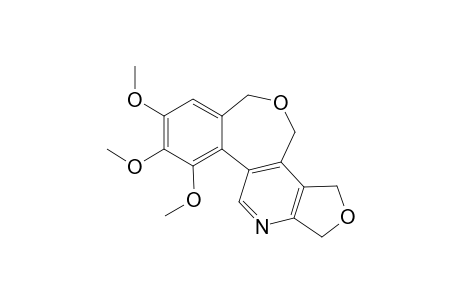 8,9,10-trimethoxy-1,3,4,6-tetrahydrobenzo[5,6]oxepino[3,4-d]furo[3,4-b]pyridine