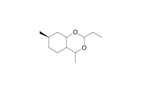 (7R)-2-ethyl-4,7-dimethylhexahydro-4H-benzo[d][1,3]dioxine