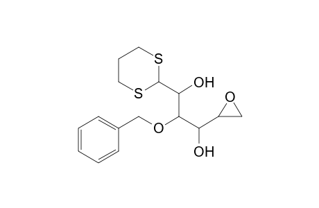 4-Benzyloxy-5-(1,3-dithian-2-yl)-3,5-dihydroxy-1,2-epoxypentane