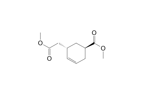 Methyl trans-(5-Carbomethoxy-1-cyclohexen-3-yl)acetate