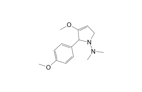 N-Dimethylamino-2-(p-methoxyphenyl)-3-methoxy-2,5-dihydropyrrole
