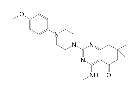 5(6H)-quinazolinone, 7,8-dihydro-2-[4-(4-methoxyphenyl)-1-piperazinyl]-7,7-dimethyl-4-(methylamino)-