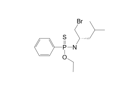 ETHYL-N-(1-BROMO-4-METHYL-PENT-2-YL)-PHENYL-PHOSPHONAMIDOTHIONATE;R=C6H5,R'=ISO-C4H9