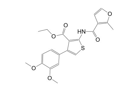ethyl 4-(3,4-dimethoxyphenyl)-2-[(2-methyl-3-furoyl)amino]-3-thiophenecarboxylate