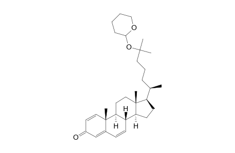Cholesta-1,4,6-trien-3-one, 25-[(tetrahydro-2H-pyran-2-yl)oxy]-