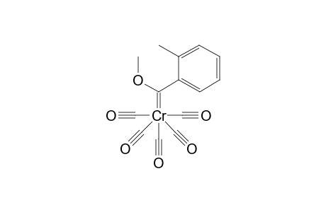 (.alpha.-Methoxy-2-methylbenzylidene)pentacarbonylchroma complex
