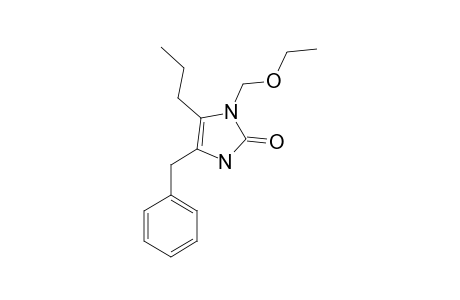 4-BENZYL-1-ETHOXYMETHYL-5-PROPYL-1,3-DIHYDROIMIDAZOL-2-ONE