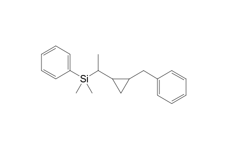 3-Benzyl-2-[1-(phenyldimethylsilyl)ethyl]cyclopropane