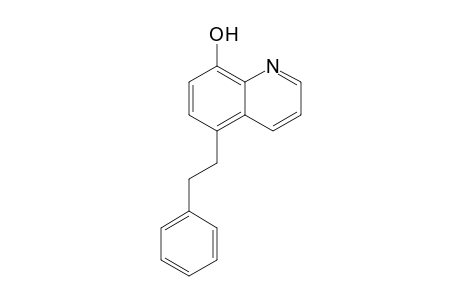 5-(2-phenylethyl)-8-quinolinol