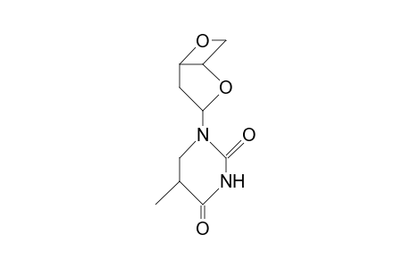 (5S)-1-(3,5-Anhydro-2-deoxy-A-D-threo-pentofuran osyl)-5,6-dihydro-thymine