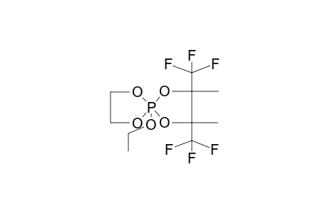 5-ETHOXY-2,3-DIMETHYL-2,3-BIS(TRIFLUOROMETHYL)-1,4,6,9-TETRAOXA-5-PHOSPHASPIRO[4.4]NONANE