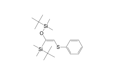 tert-Butyl-[(Z)-1-[tert-butyl(dimethyl)silyl]oxy-2-(phenylthio)ethenyl]-dimethylsilane