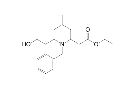 Ethyl 3-[N-Benzyl-N-(3-hydroxypropyl)amino]-5-methylhexanoate