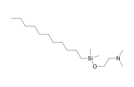 Undecyldimethyl(.beta.-dimethylaminoethoxy)silane