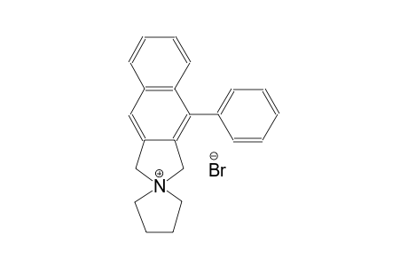 4-phenyl-1,3-dihydrospiro[benzo[f]isoindole-2,1'-pyrrolidin]-2-ium bromide