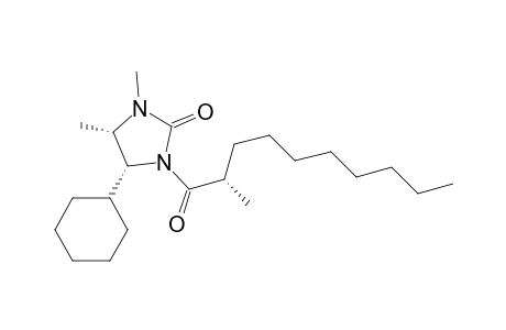 (4R,5S)-4-cyclohexyl-1,5-dimethyl-3-[(2S)-2-methyl-1-oxodecyl]-2-imidazolidinone