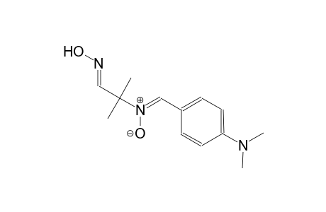 (1E)-2-[(Z)-[4-(dimethylamino)benzylidene](oxido)amino]-2-methylpropanal oxime